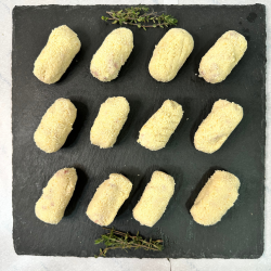 Croquetas de pollo con jamón