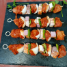 Brochetas de pollo